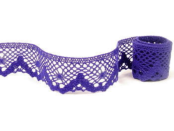 Bobbin lace No. 75261 purple | 30 m - 3