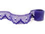 Bobbin lace No. 75261 purple | 30 m - 3/5