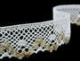 Bobbin lace No. 75261 bleached linen/natural | 30 m - 3/4