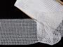 Cotton bobbin lace insert 75326, width 125 mm, white - 3/5