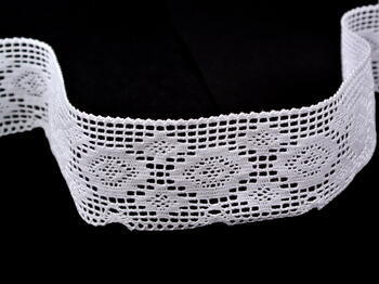 Bobbin lace No. 75330 white | 30 m - 3