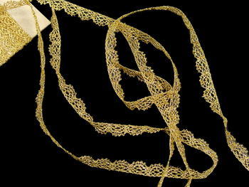 Bobbin lace No. 75337 gold | 30 m - 3