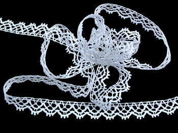 Bobbin lace No. 75346 white | 30 m - 3