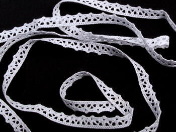 Bobbin lace No. 75358 white | 30 m - 3
