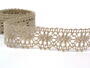Bobbin lace No. 75394 natural linen | 30 m - 3/4