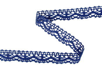 Bobbin lace No. 75395 dark blue | 30 m - 3