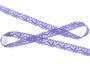 Cotton bobbin lace 75395, width 16 mm, purple II - 3/4