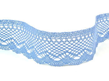 Bobbin lace No. 75414 sky blue | 30 m - 3