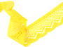 Bobbin lace No.75414 yellow | 30 m - 3/5