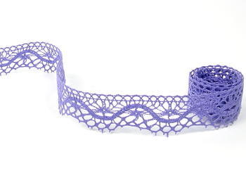 Bobbin lace No. 75416 purple II. | 30 m - 3