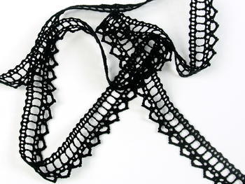 Bobbin lace No. 75445 black | 30 m - 3