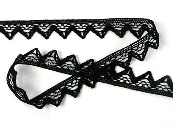 Bobbin lace No. 75469 black | 30 m - 3