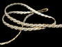 Bobbin lace No. 75481 white/gold | 30 m - 3/5