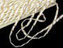 Bobbin lace No. 75481 white/gold | 30 m - 3/6