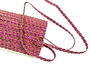 Bobbin lace No. 75481 violet/gold | 30 m - 3/4