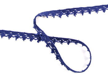 Bobbin lace No. 75535 dark blue | 30 m - 3