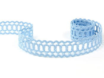 Bobbin lace No. 75571 light blue II. | 30 m - 3