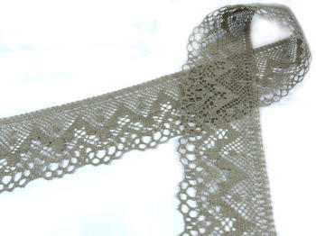 Bobbin lace No. 75574 natural linen | 30 m - 3