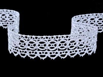 Bobbin lace No. 75598 white | 30 m - 3