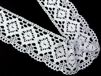 Bobbin lace No. 75608 white | 30 m - 3