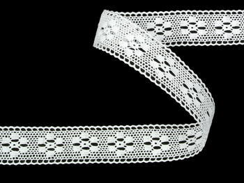 Bobbin lace No. 75622 white | 30 m - 3