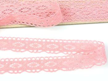 Bobbin lace No. 75624 pink | 30 m - 3
