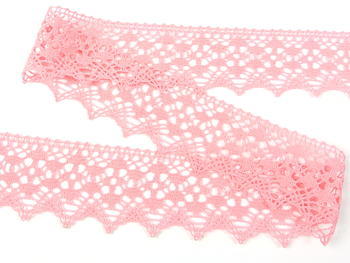 Bobbin lace No. 75625 pink | 30 m - 3