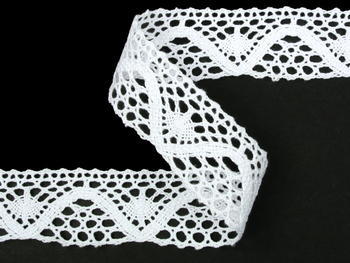 Bobbin lace No. 75632 white | 30 m - 3