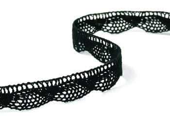 Bobbin lace No. 75629 black | 30 m - 3