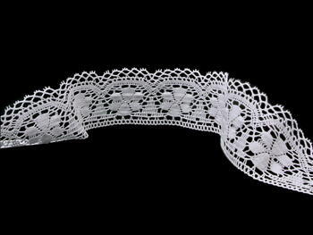 Bobbin lace No. 81044 white | 30 m - 3