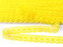 Bobbin lace No. 81050 yellow | 30 m - 3/4