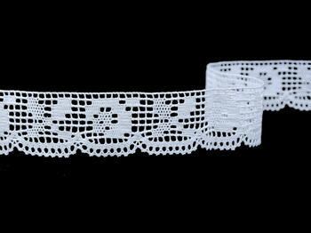 Bobbin lace No. 81054 white | 30 m - 3