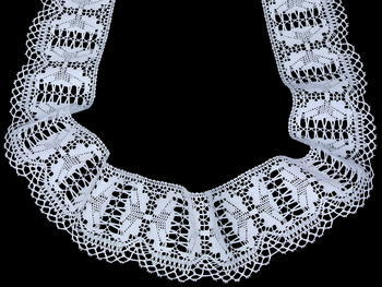 Bobbin lace No. 81058 white | 30 m - 3