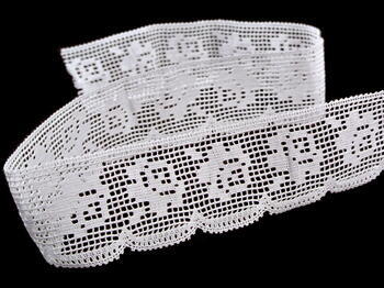 Bobbin lace No. 81076 white | 30 m - 3