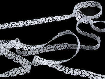 Bobbin lace No. 75640 white | 30 m - 3