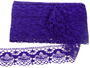 Bobbin lace No. 81289 purple | 30 m - 3/4