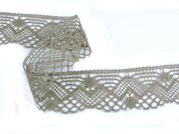 Bobbin lace No. 75294 natural linen | 30 m - 3