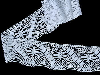 Bobbin lace No. 81472 white | 30 m - 3