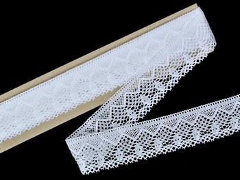 Bobbin lace No. 81482 white | 30 m - 3