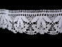 Bobbin lace No. 81681 white | 30 m - 3/4