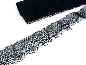 Bobbin lace No. 81733 black | 30 m - 3