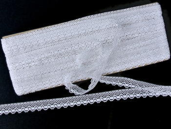 Bobbin lace No. 81783 white | 30 m - 3