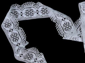 Bobbin lace No. 81831 white | 30 m - 3