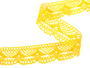 Bobbin lace No. 81847 dark yellow | 30 m - 3/4