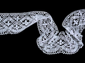 Bobbin lace No. 81911 white | 30 m - 3