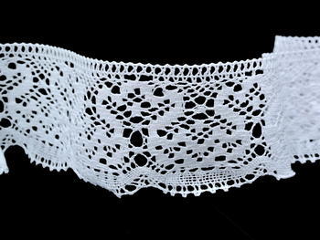 Bobbin lace No. 81917 white | 30 m - 3