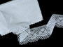 Bobbin lace No. 81929 white | 30 m - 3/5