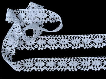 Bobbin lace No. 82114 white | 30 m - 3