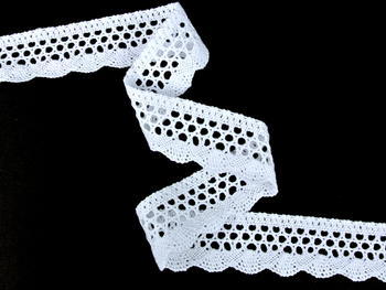 Bobbin lace No. 82121 white | 30 m - 3