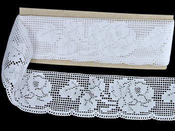Bobbin lace No. 82156 white | 30 m - 3